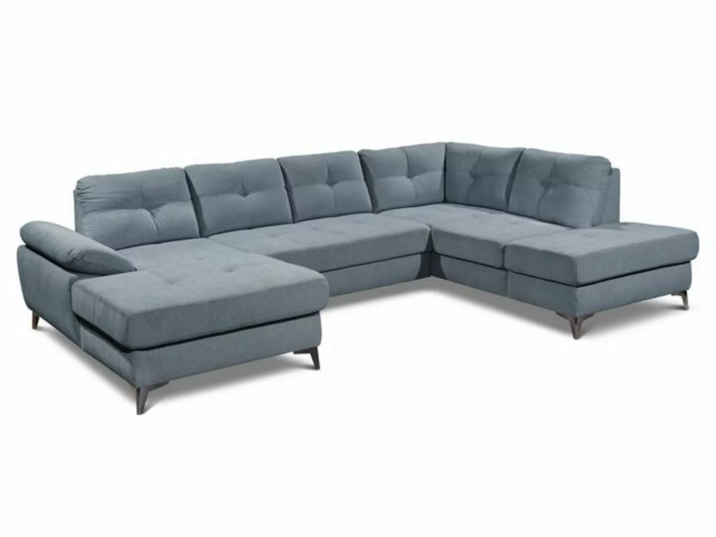 HARPER Polsterecke Polsterecke HARPER BILBAO U-F 170x218 cm blau Ecksofa Wo günstig online kaufen