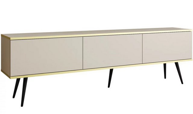 ROYAL24_MARKT TV-Schrank - Mit luxuriöser Eleganz gestaltet, mit schwarzen günstig online kaufen