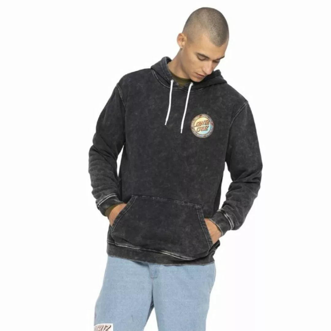 Santa Cruz Hoodie Hoodie Santa Cruz Loud Ringed Dot, G L, F black acid wash günstig online kaufen