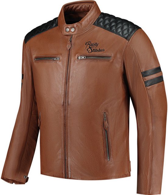 Rusty Stitches Motorradjacke Jari V2 Motorrad Lederjacke günstig online kaufen