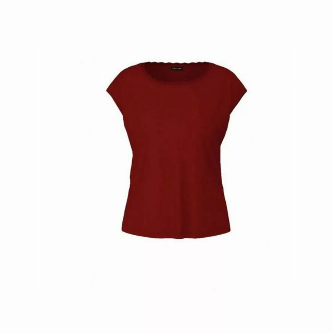 Barbara Lebek Rundhalsshirt rot regular fit (1-tlg) günstig online kaufen