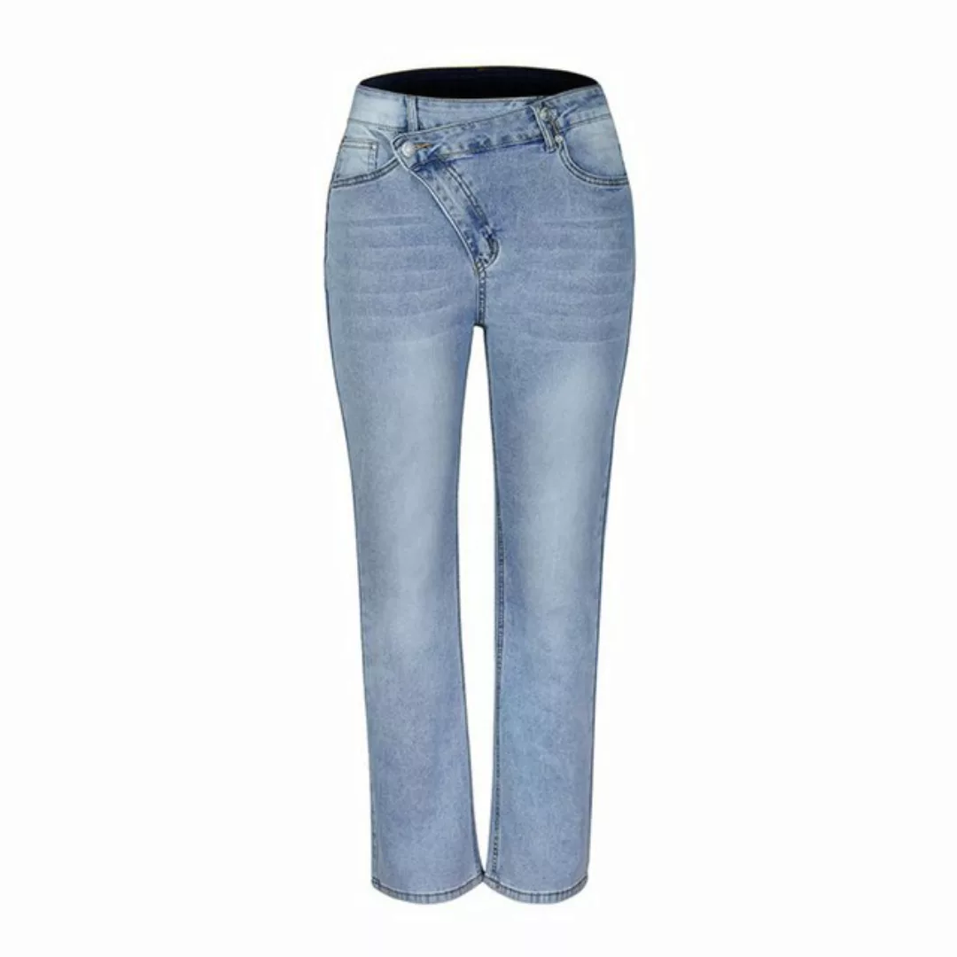 AFAZ New Trading UG Loose-fit-Jeans Gerade, lockere Stretch-Denim-Hose für günstig online kaufen