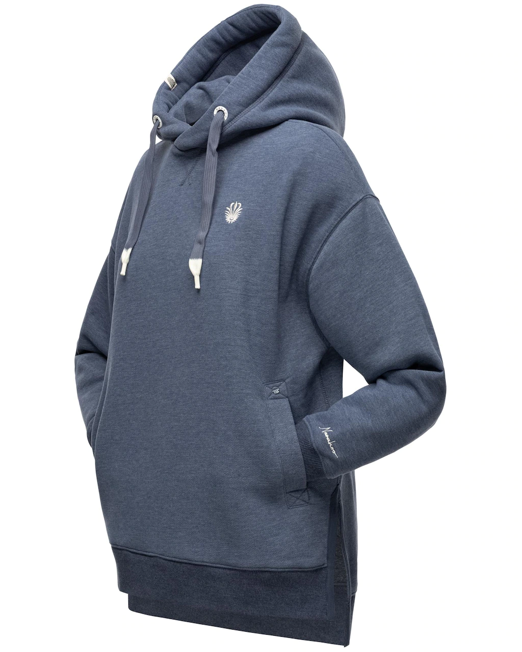 Navahoo Kapuzensweatshirt "Silberengelchen", Kuscheliger Damen Hoodie mit O günstig online kaufen