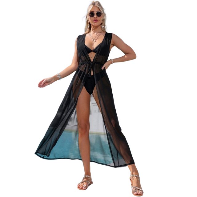 AUKUU Strandkleid Bandage Lange Bikini-Überkleid, Sonnenschutz, Hüfteverpac günstig online kaufen