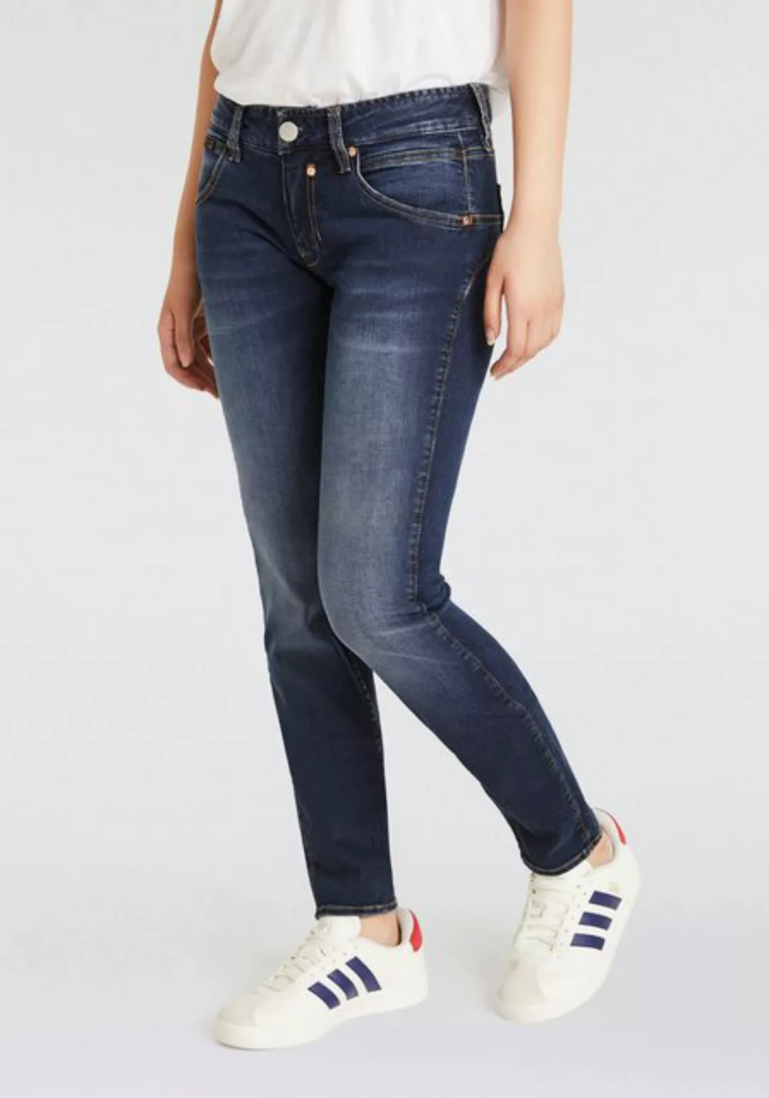 Herrlicher Slim-fit-Jeans Touch Slim Denim Stretch im Five-Pocket Style günstig online kaufen