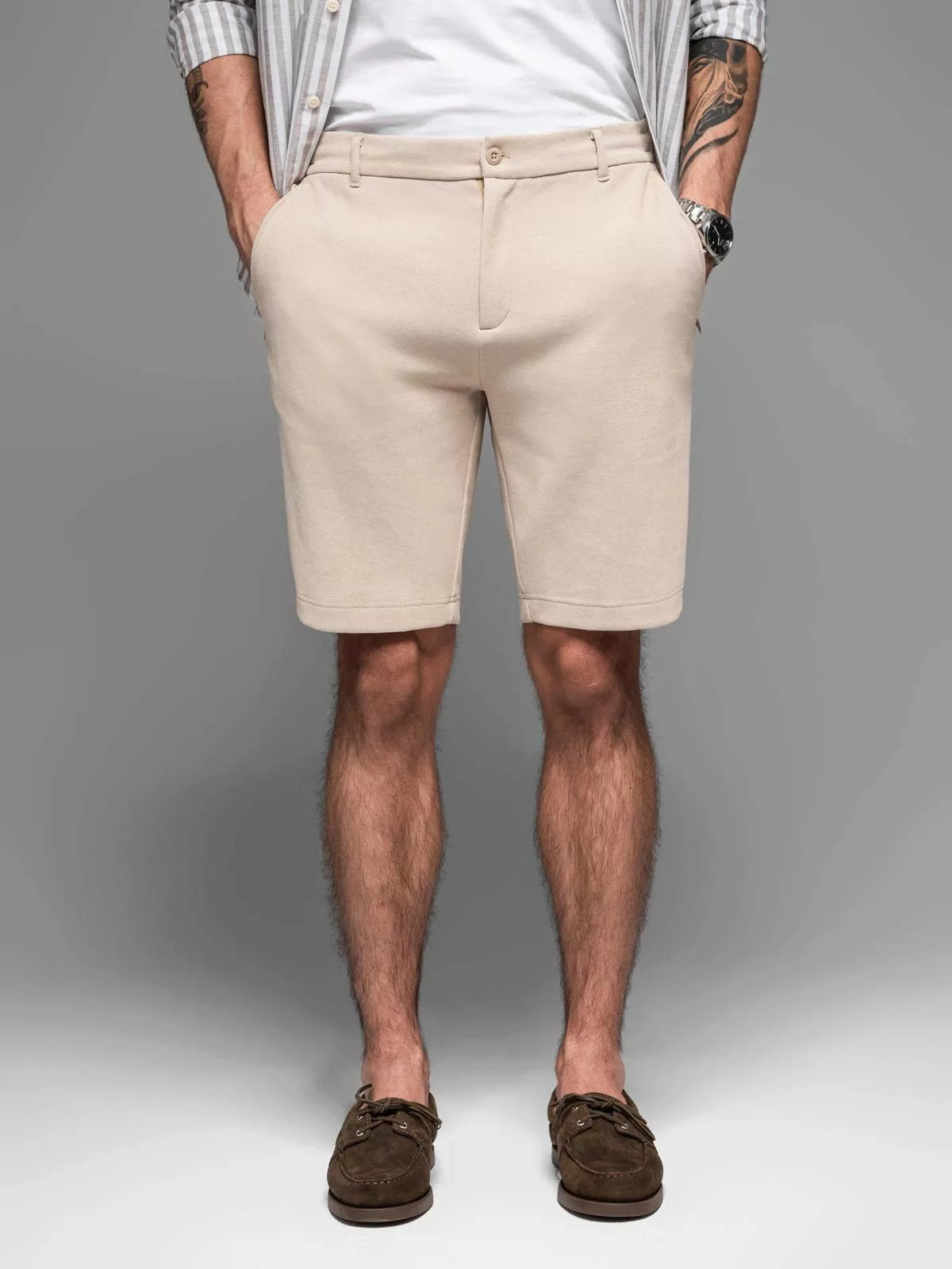 OMBRE Chinoshorts Herren-Shorts SLIM FIT aus günstig online kaufen