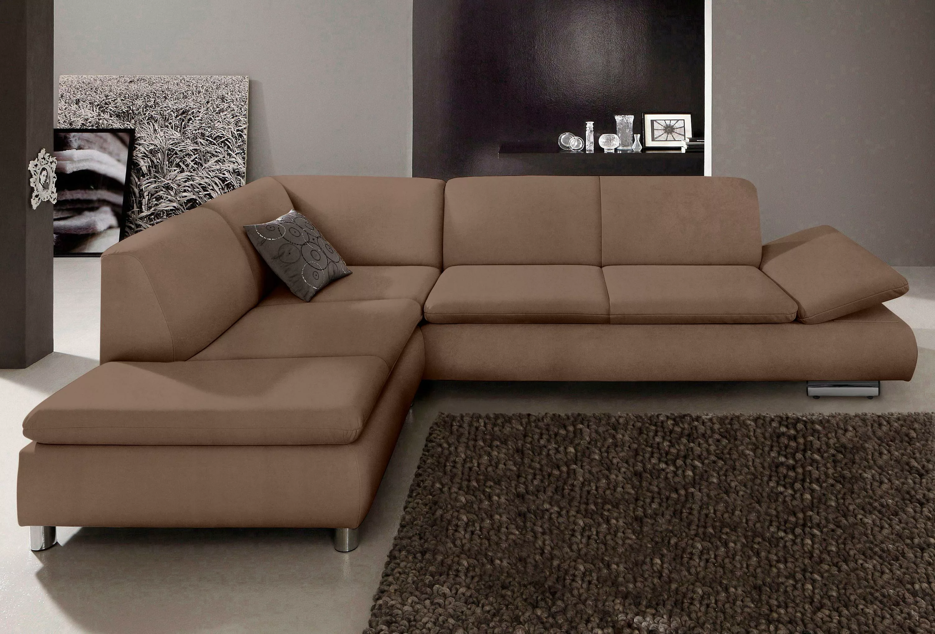 Max Winzer Ecksofa "Toulouse modern und bequem, aktuelles Design, hoher Sit günstig online kaufen