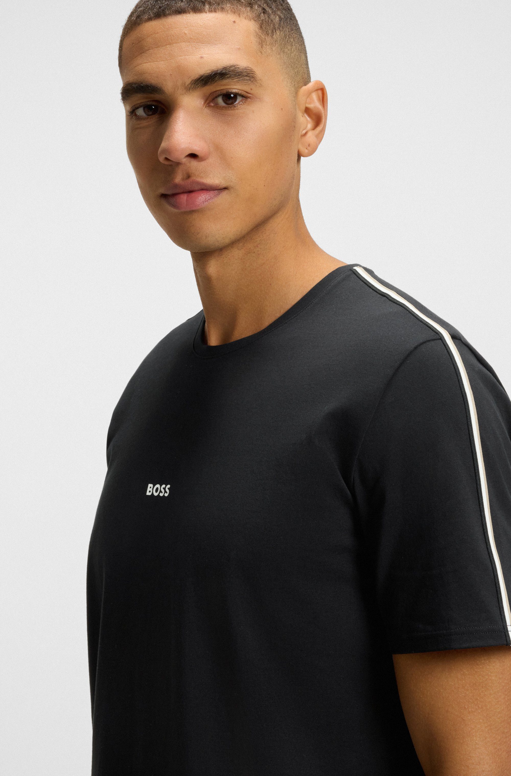 BOSS T-Shirt Unique aus elastischer Baumwolle günstig online kaufen