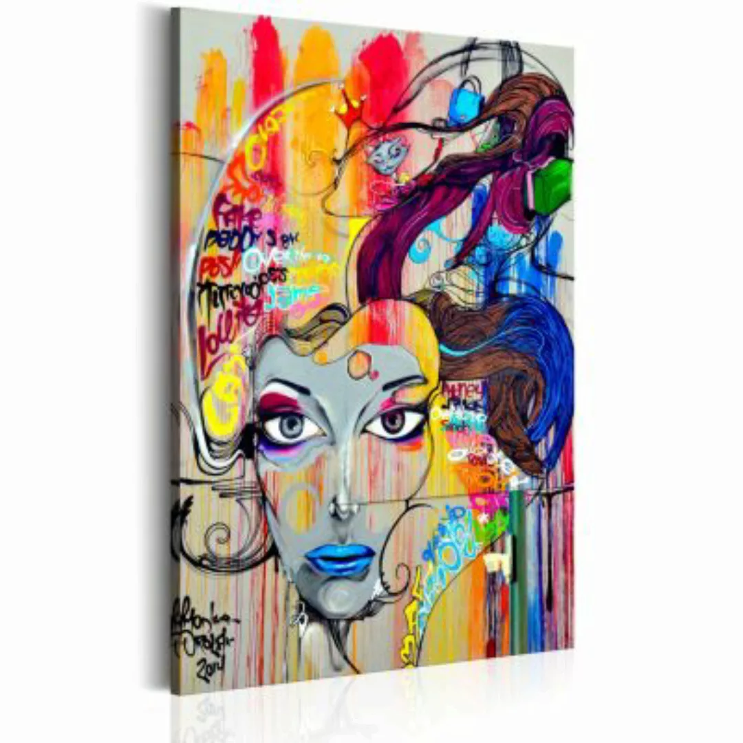 artgeist Wandbild Bunte Gedanken mehrfarbig Gr. 40 x 60 günstig online kaufen