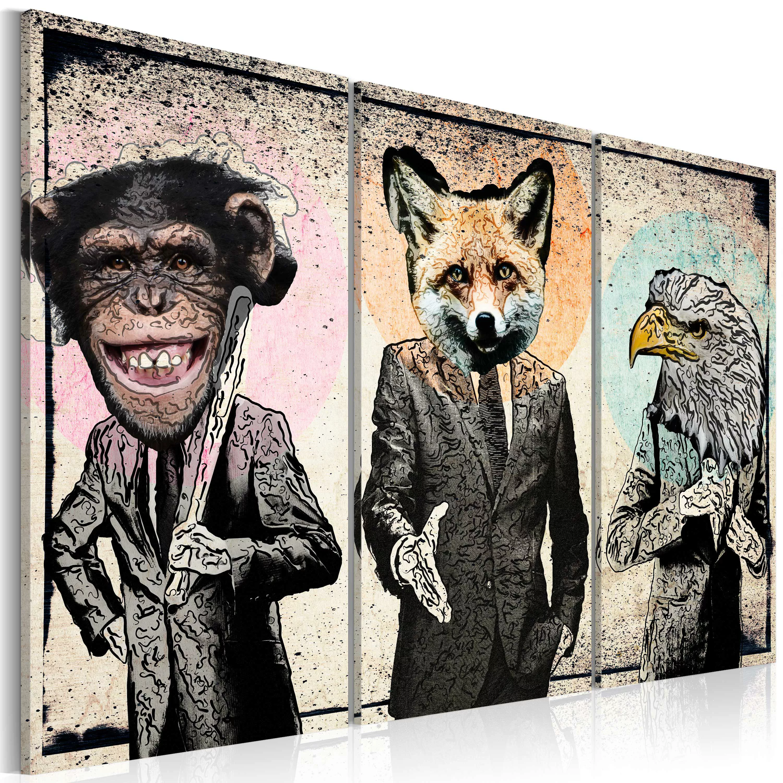 Wandbild - Monkey Business günstig online kaufen