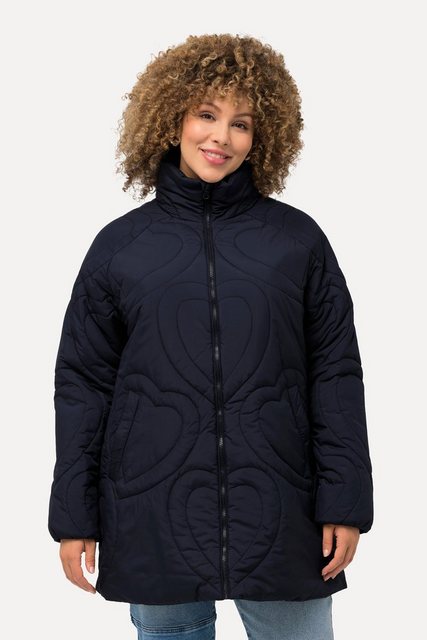 Ulla Popken Steppjacke HYPRAR Funktions-Steppjacke Herzen wasserabweisend günstig online kaufen