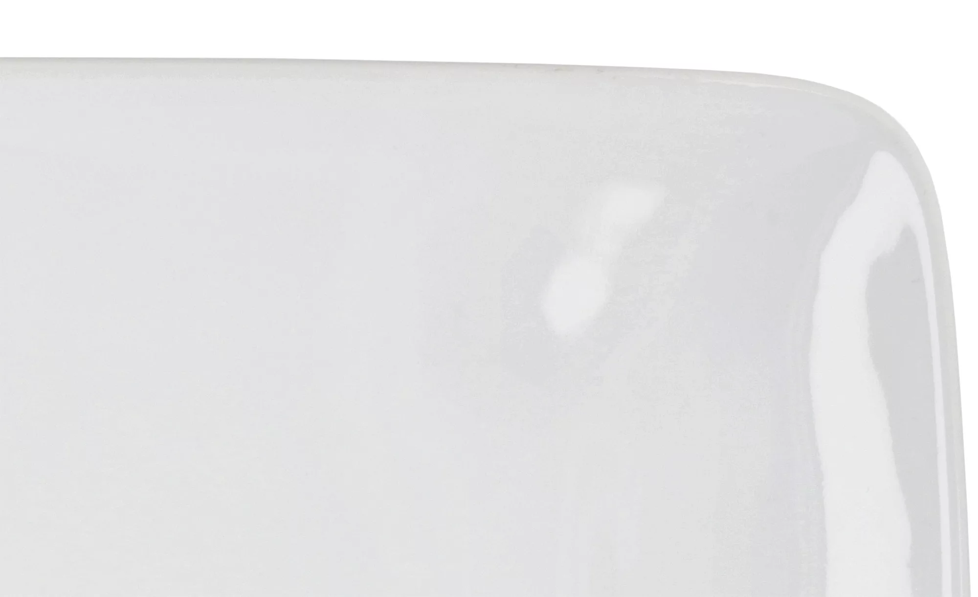 levelone Servierplatte - weiß - Porzellan - 24 cm - Geschirr > Einzelgeschi günstig online kaufen