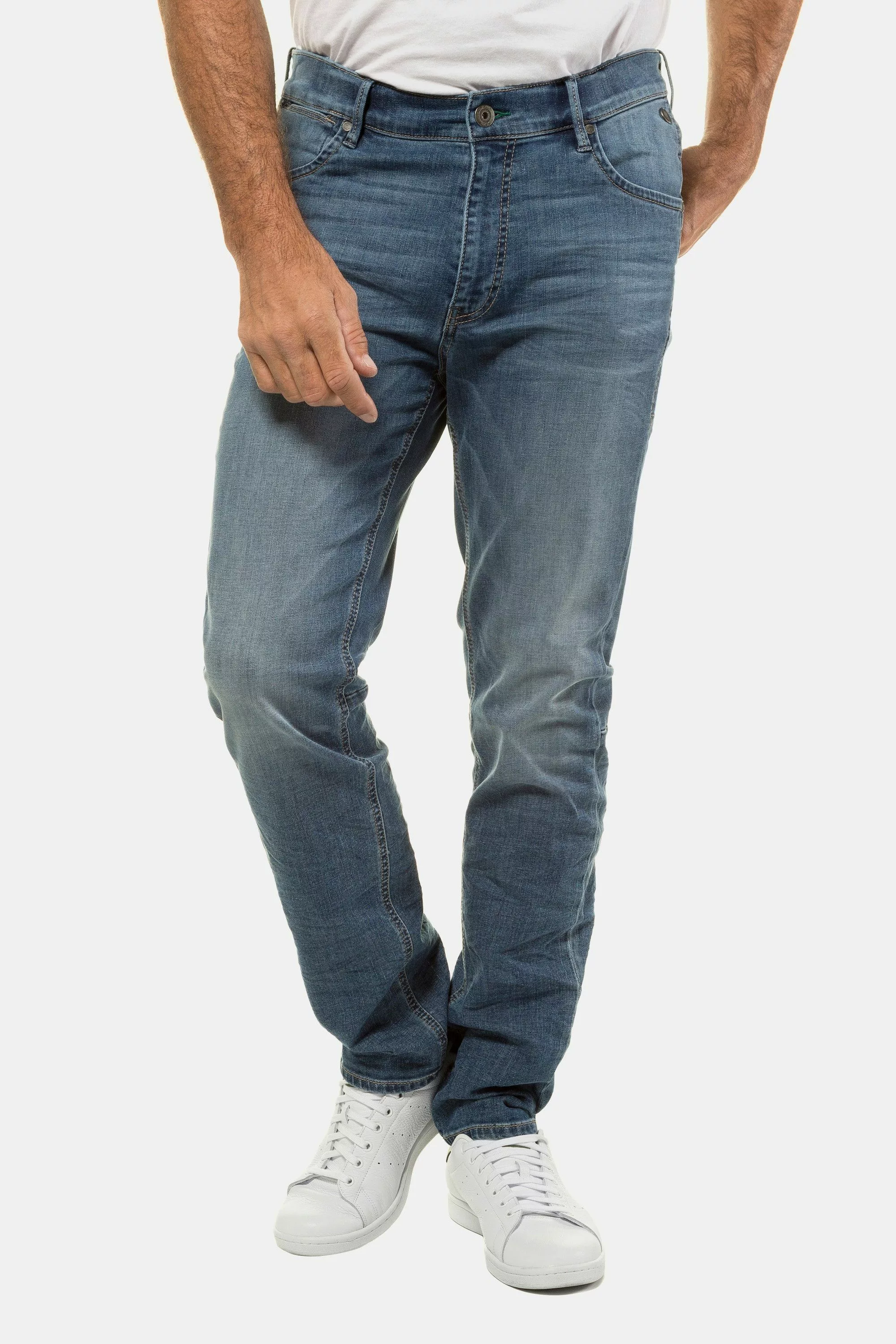 JP1880 Cargohose Jeans Denim Traveller-Bund Straight günstig online kaufen