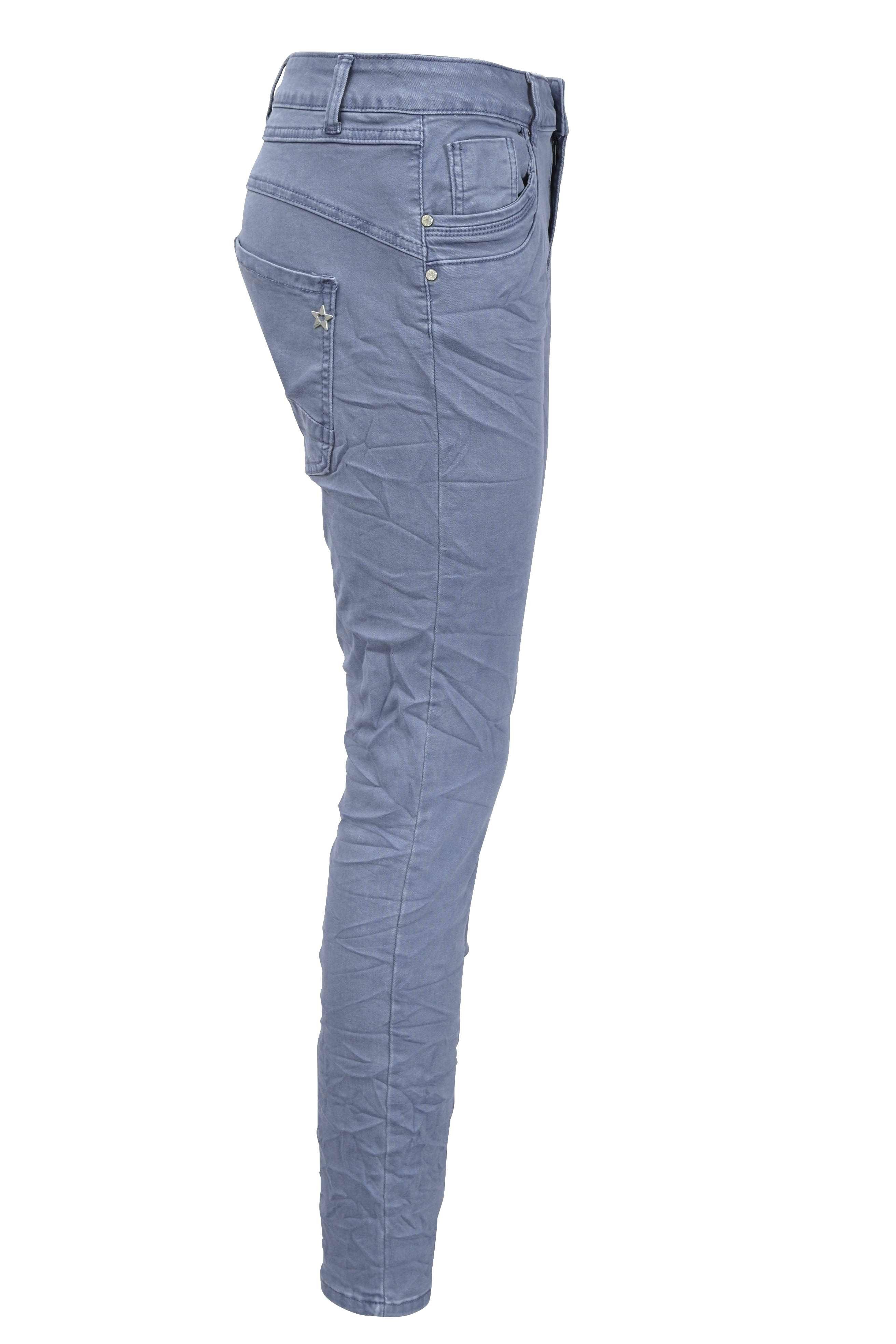 Jewelly Regular-fit-Jeans Stretch Boyfriend Jeans - günstig online kaufen
