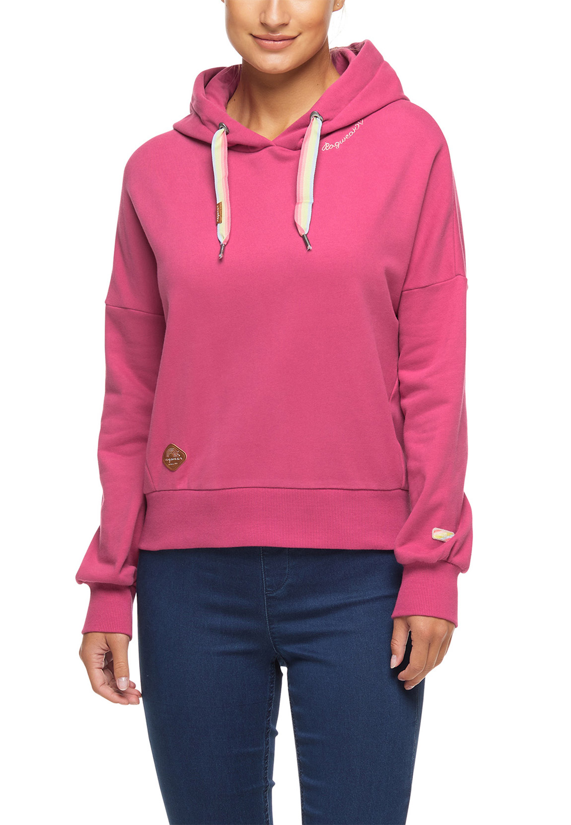 Ragwear Damen Sweater GOBBY 2211-30019 Magenta 4037 Pink günstig online kaufen