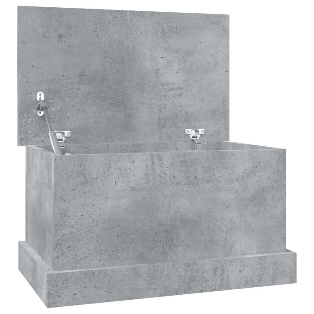 vidaXL Aufbewahrungsbox Truhe Betongrau 50x30x28 cm günstig online kaufen