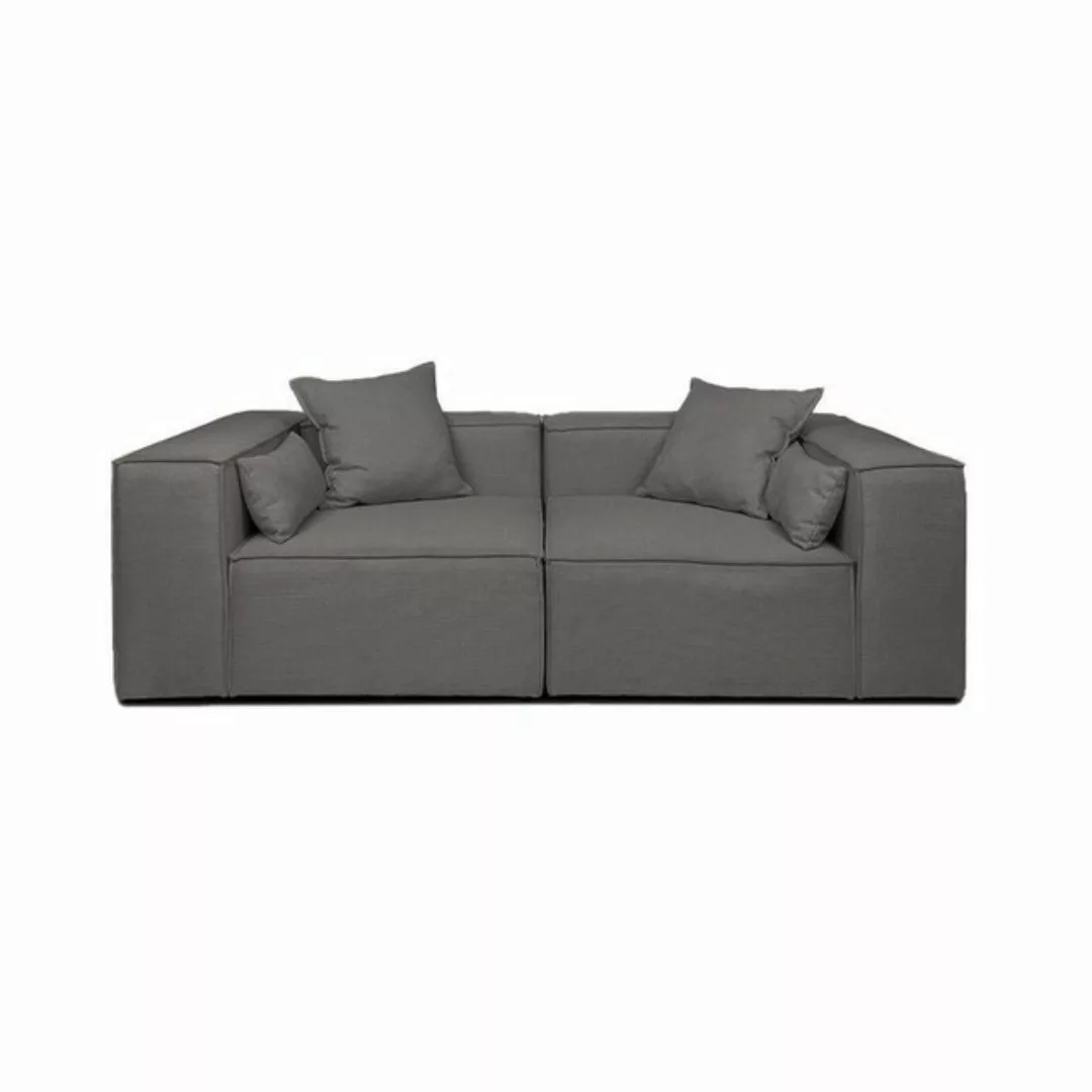 HOME DELUXE Sofa Modulares Sofa VERONA S, 2 Teile, 238x68x119cm l inkl. Kis günstig online kaufen