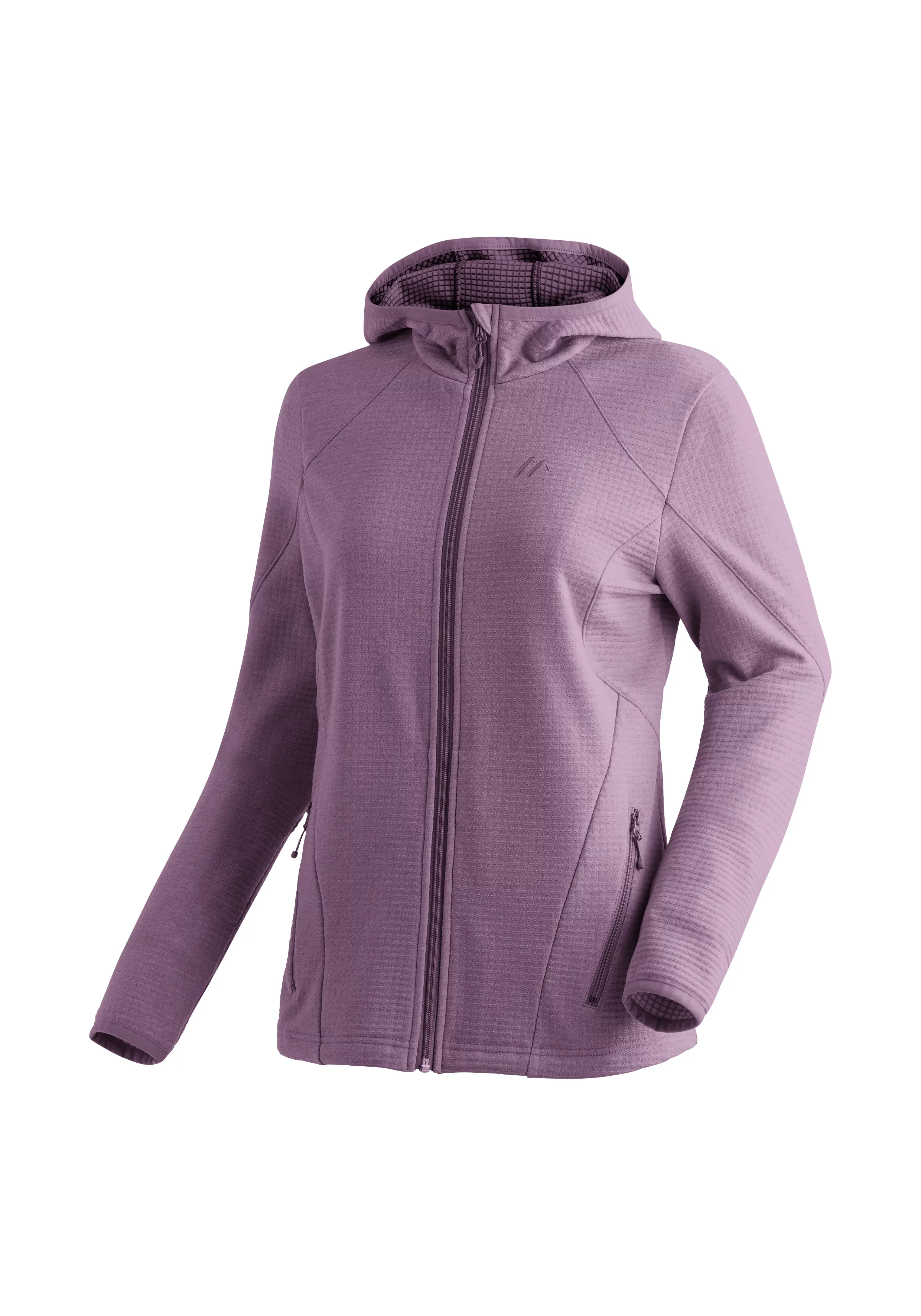 Maier Sports Fleecejacke "Tesila Hood W", Damen Midlayer, atmungsaktiv schn günstig online kaufen