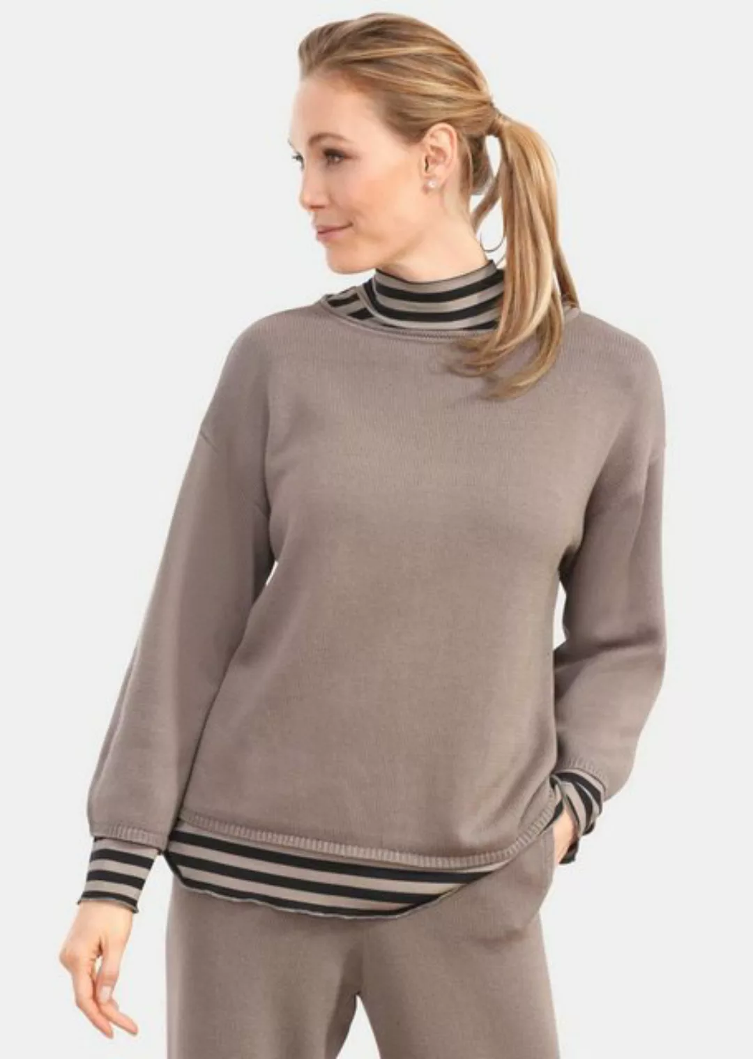 GOLDNER Strickpullover Kurzgröße: günstig online kaufen