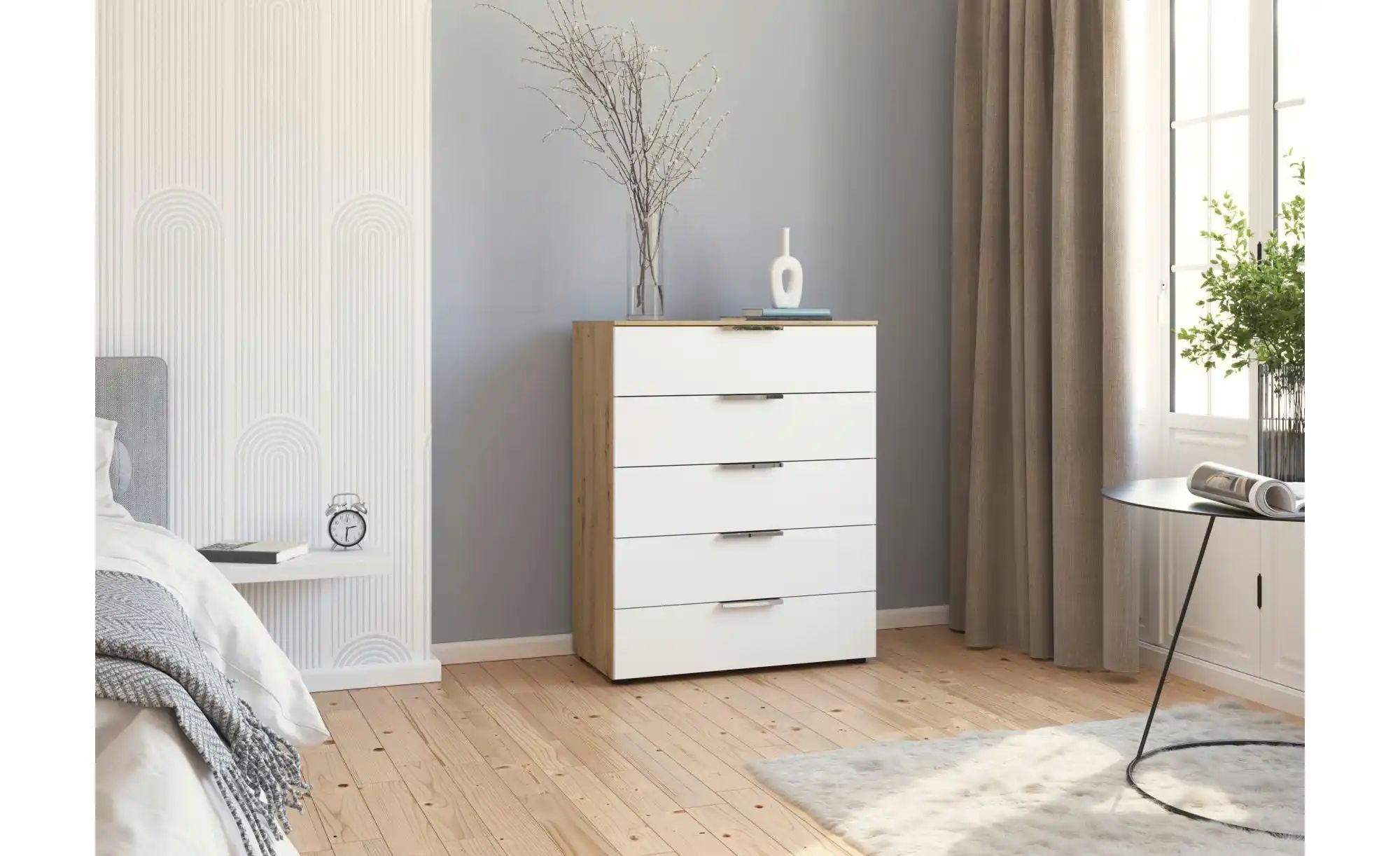 Kommode ¦ holzfarben ¦ Maße (cm): B: 80 H: 100 Kommoden & Sideboards > Komm günstig online kaufen