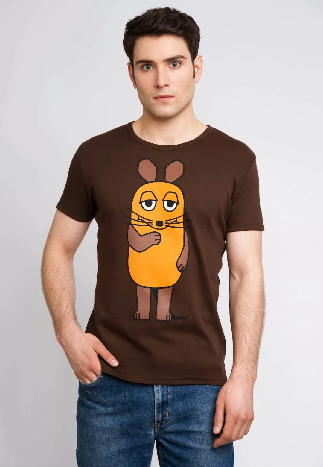 LOGOSHIRT T-Shirt "Die Sendung mit der Maus", mit lizenziertem Originaldesi günstig online kaufen