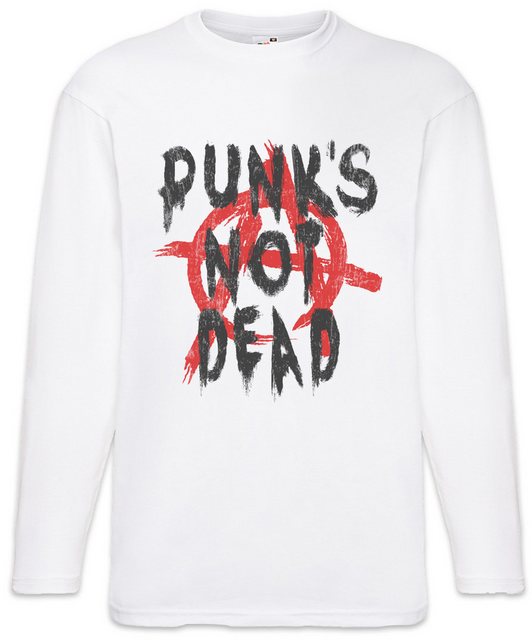 Urban Backwoods Langarmshirt Punk's Not Dead I Langarm T-Shirt Music Anarch günstig online kaufen