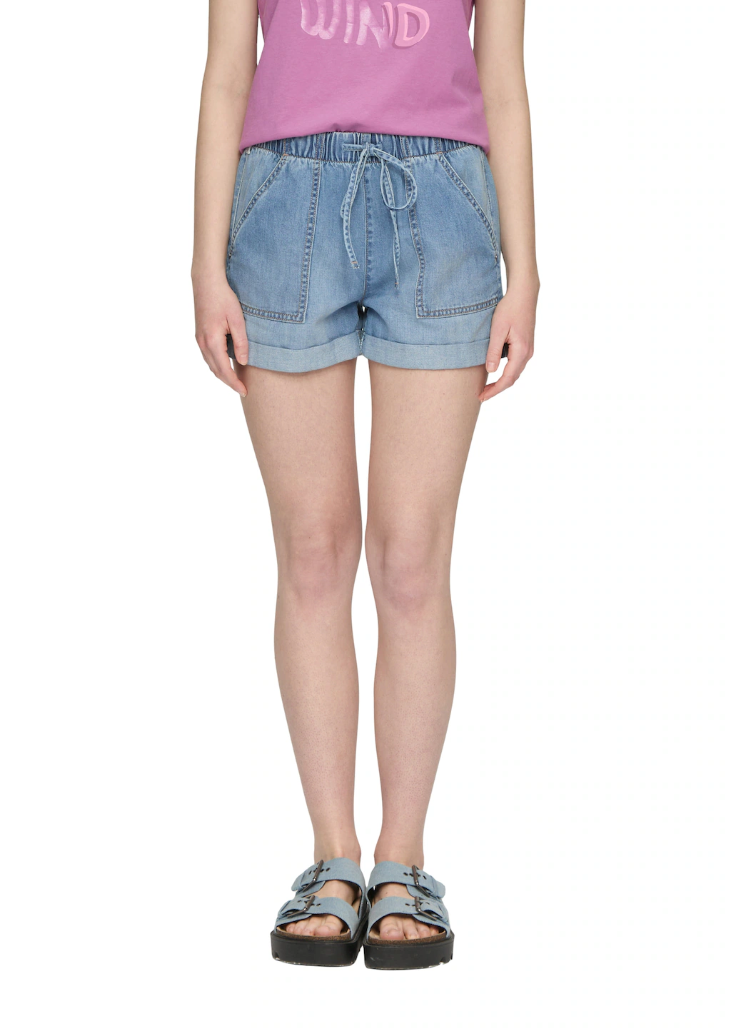 QS Shorts, mit Elastikbund günstig online kaufen