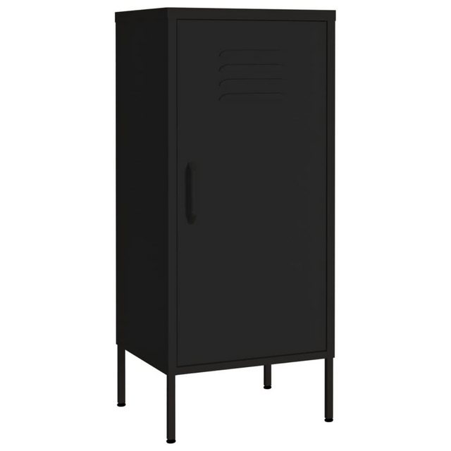 vidaXL Aktenschrank Lagerschrank Schwarz 42,5x35x101,5 cm Stahl günstig online kaufen