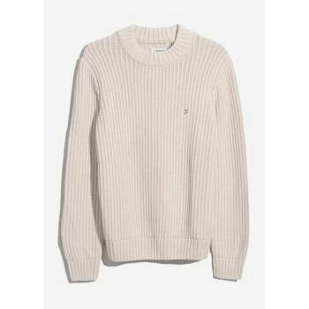 Farah  Pullover Pullover Burlington Fisherman - Creme günstig online kaufen