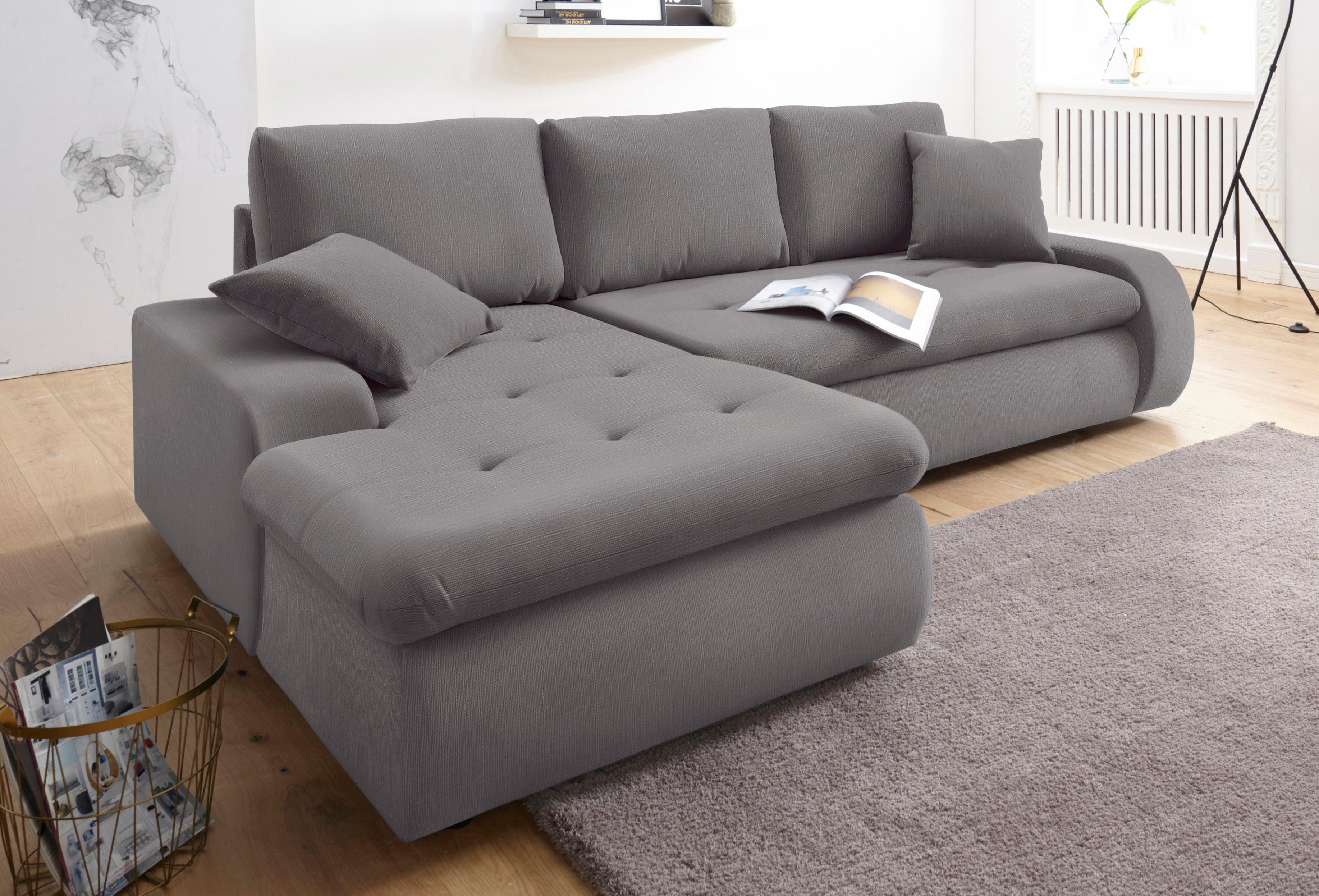 TRENDMANUFAKTUR Ecksofa "Indie II, tolle Detailverarbeitung, bequem und kom günstig online kaufen