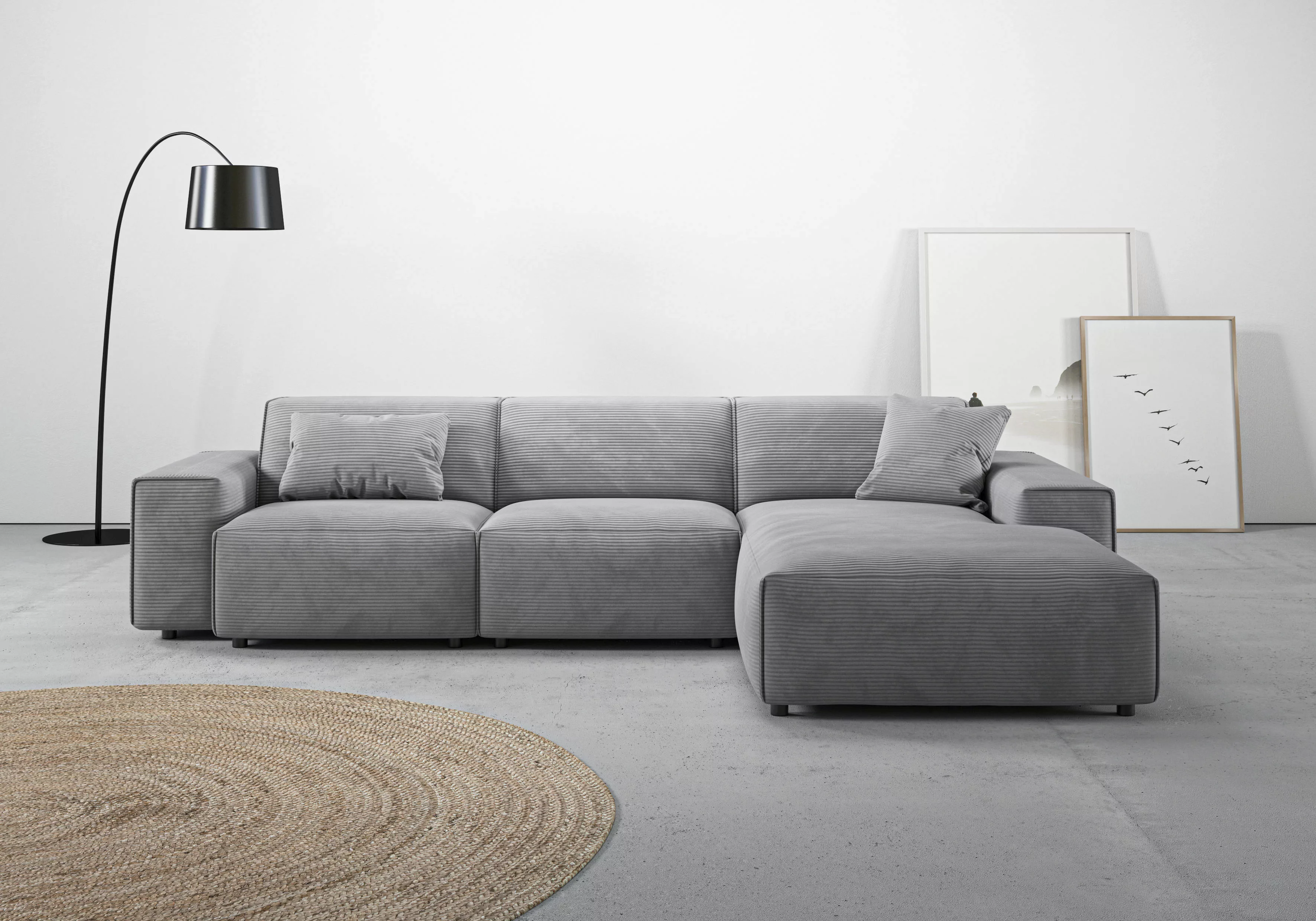andas Ecksofa "Glimminge auch in Breitcord, Feincord, Bouclé + Easy care-Be günstig online kaufen