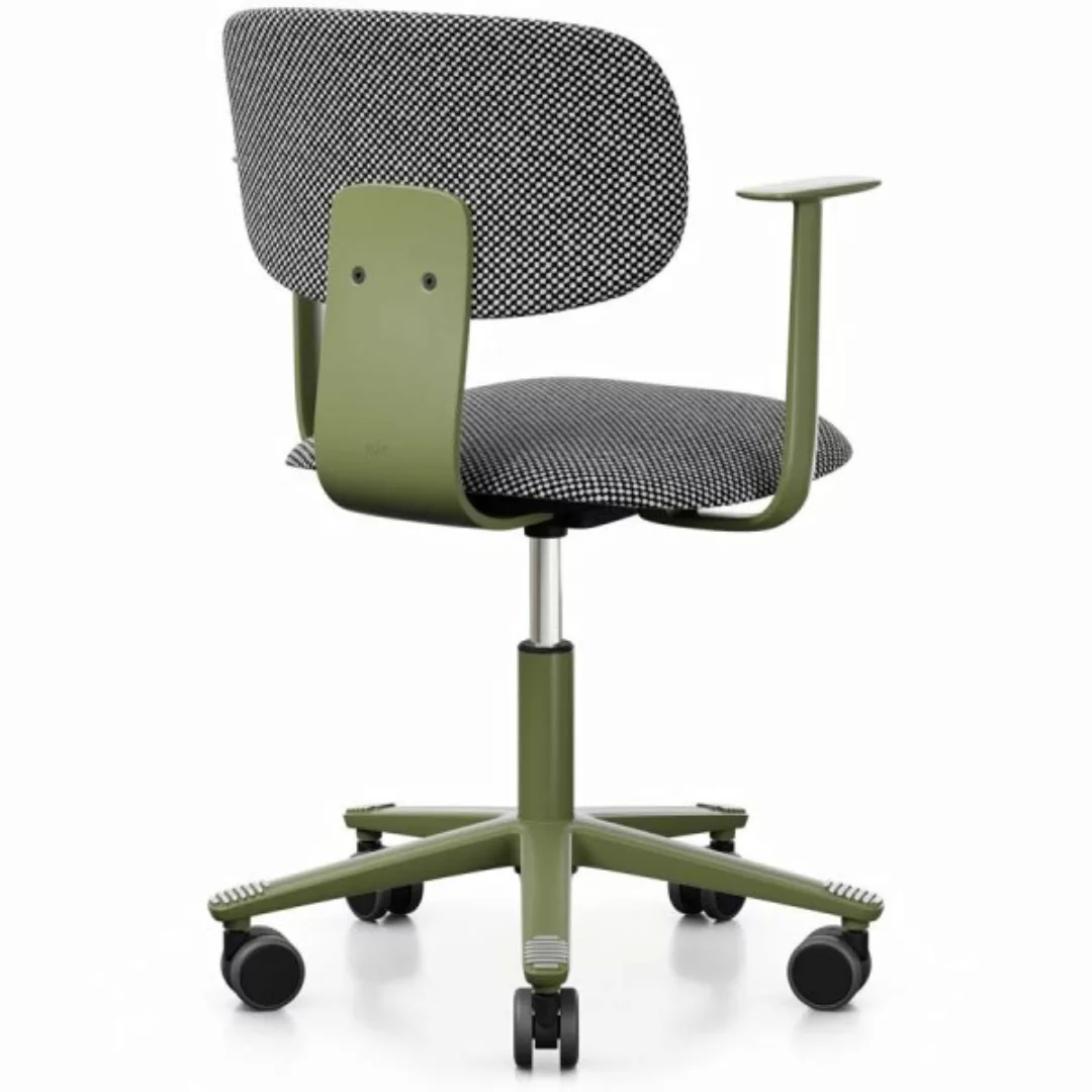 HAG Tion 2160 Bürostuhl Moss Grey - Sitz u. Rücken gepolstert - Stoff Sisu günstig online kaufen