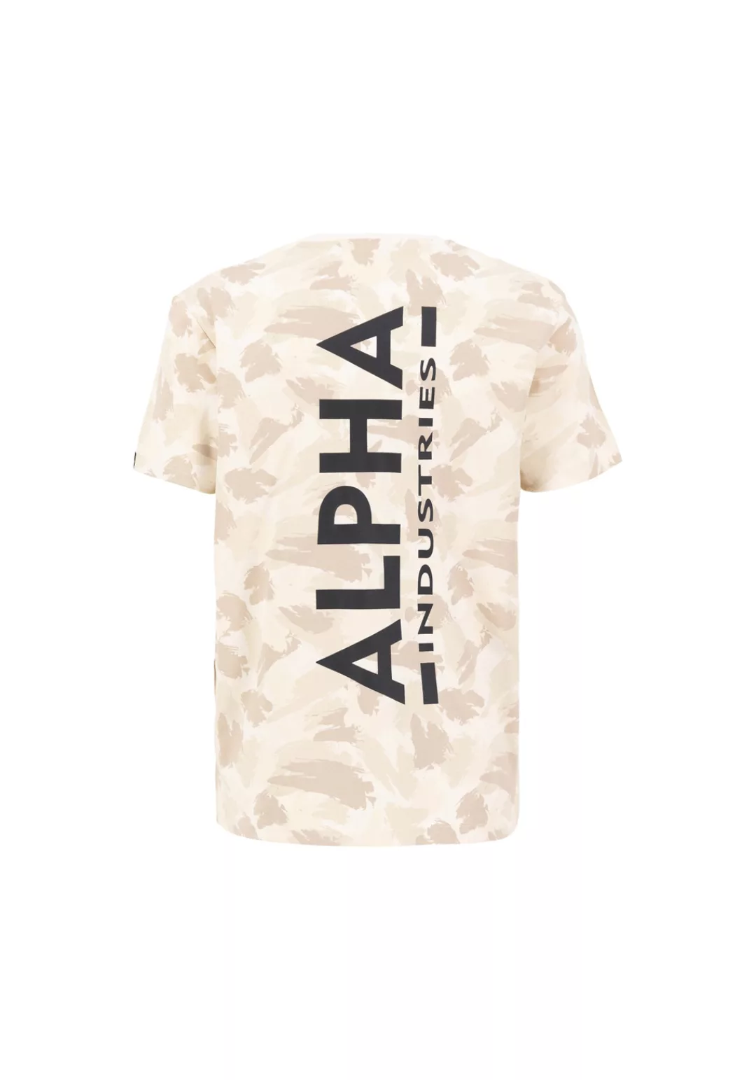 Alpha Industries T-Shirt "Alpha Industries Men - T-Shirts Backprint T Camo" günstig online kaufen