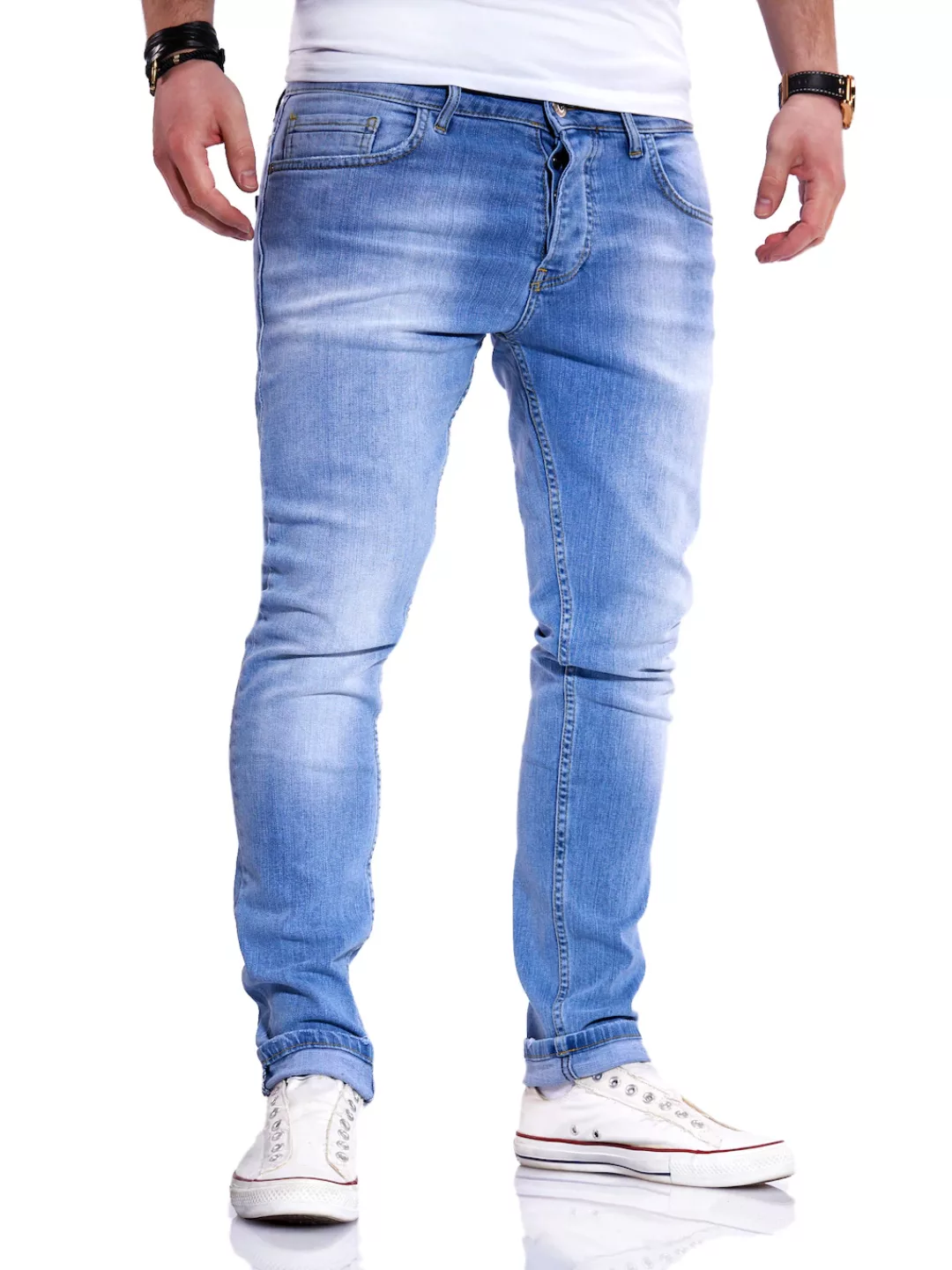 Rello & Reese Slim-fit-Jeans, mit schmalem Bein günstig online kaufen