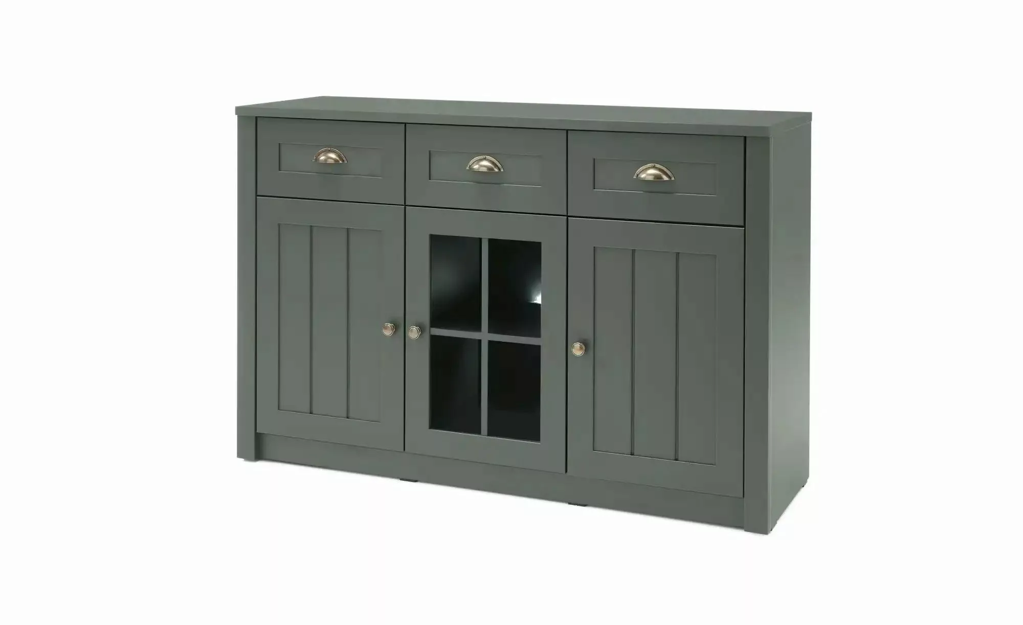 Sideboard  Verde ¦ grün ¦ Maße (cm): B: 130 H: 86 Kommoden & Sideboards > S günstig online kaufen