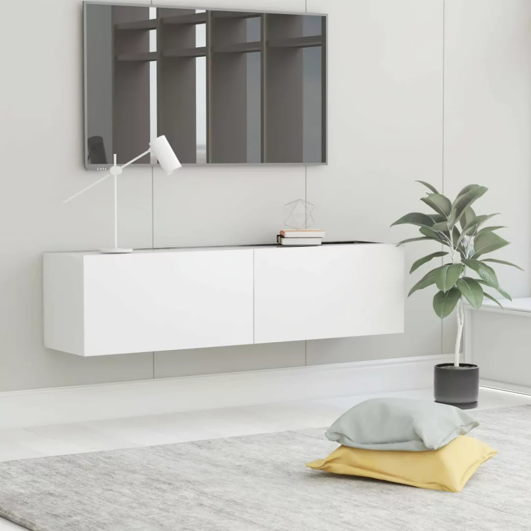 Tv-schrank Weiß 120ã30ã30 Cm Spanplatte günstig online kaufen