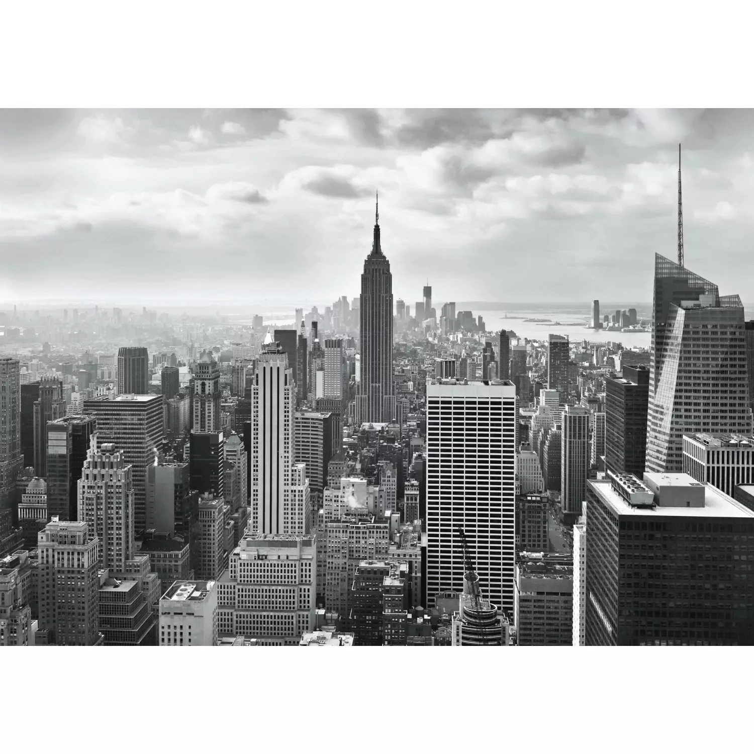 Komar Fototapete NYC Black And White  368 x 254 cm günstig online kaufen