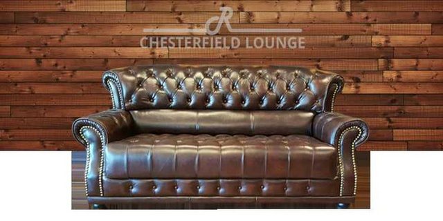 Xlmoebel Sofa Chesterfield Echtleder Sofa Set 3+2+1 Polstermöbel Sitzgruppe günstig online kaufen