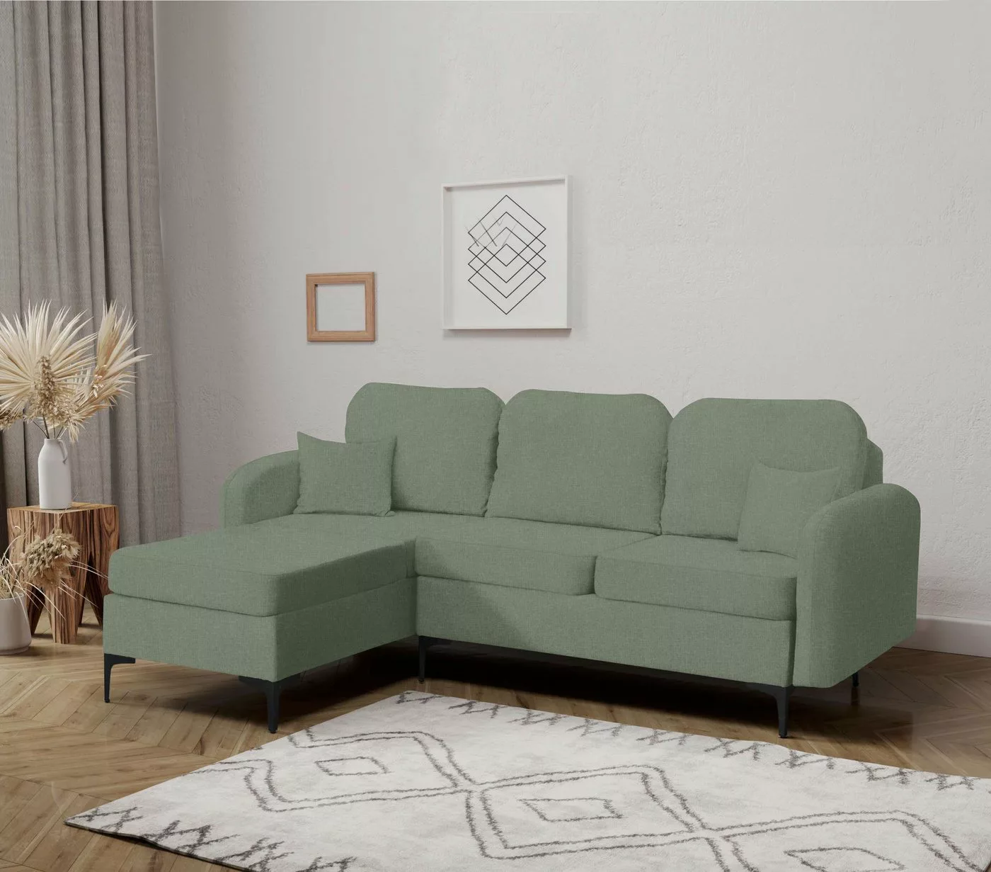 99rooms Ecksofa Tiffany, L-Form, Eckcouch, Ottomane links oder rechts beste günstig online kaufen