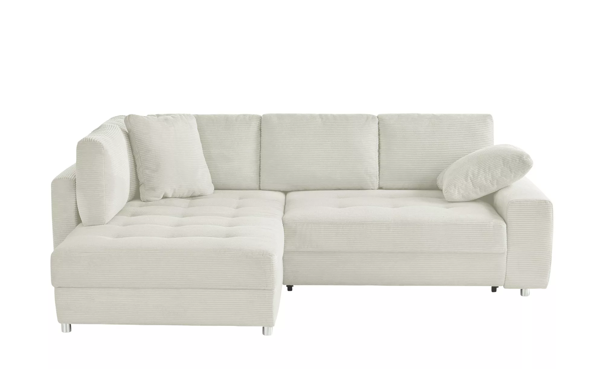 bobb Ecksofa  Arissa de Luxe ¦ creme ¦ Maße (cm): B: 265 H: 84 T: 209 Polst günstig online kaufen