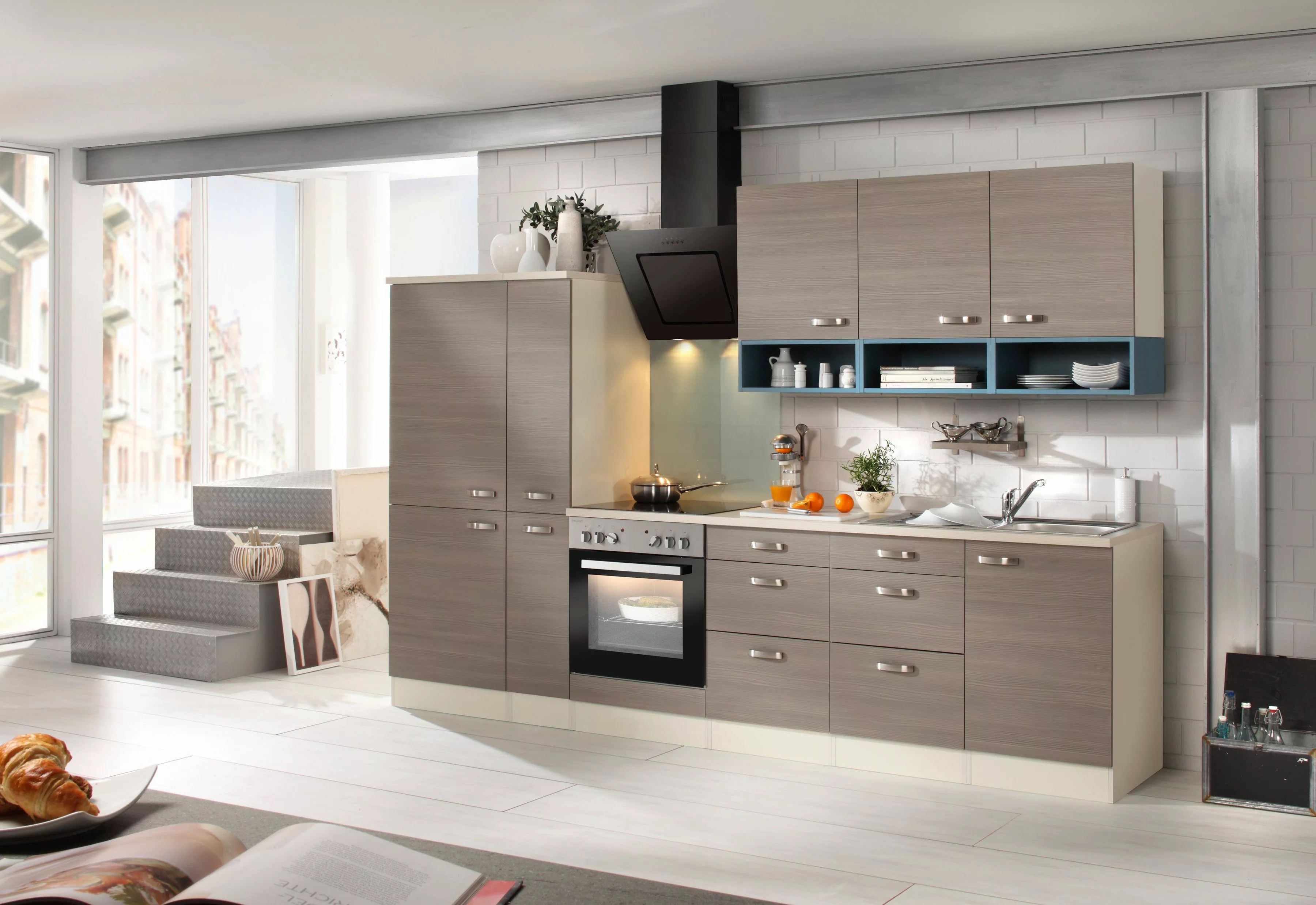 OPTIFIT Küchenzeile "Vigo", mit E-Geräten, Breite 310 cm günstig online kaufen