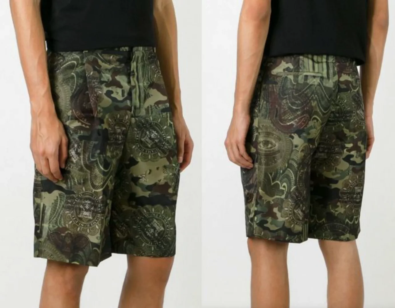 GIVENCHY Shorts Givenchy Mens Iconic Cult Soldout Camouflage Print Bermuda günstig online kaufen