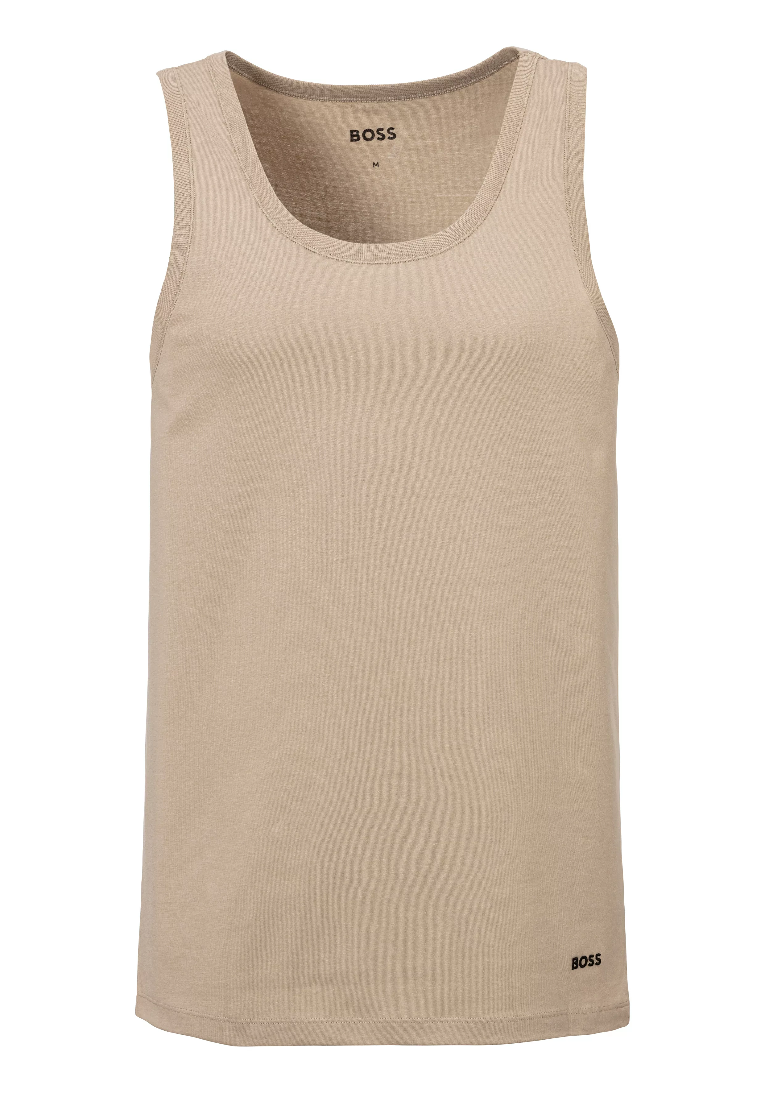 BOSS Tanktop (Packung, 3-tlg) mit BOSS Stickerei günstig online kaufen