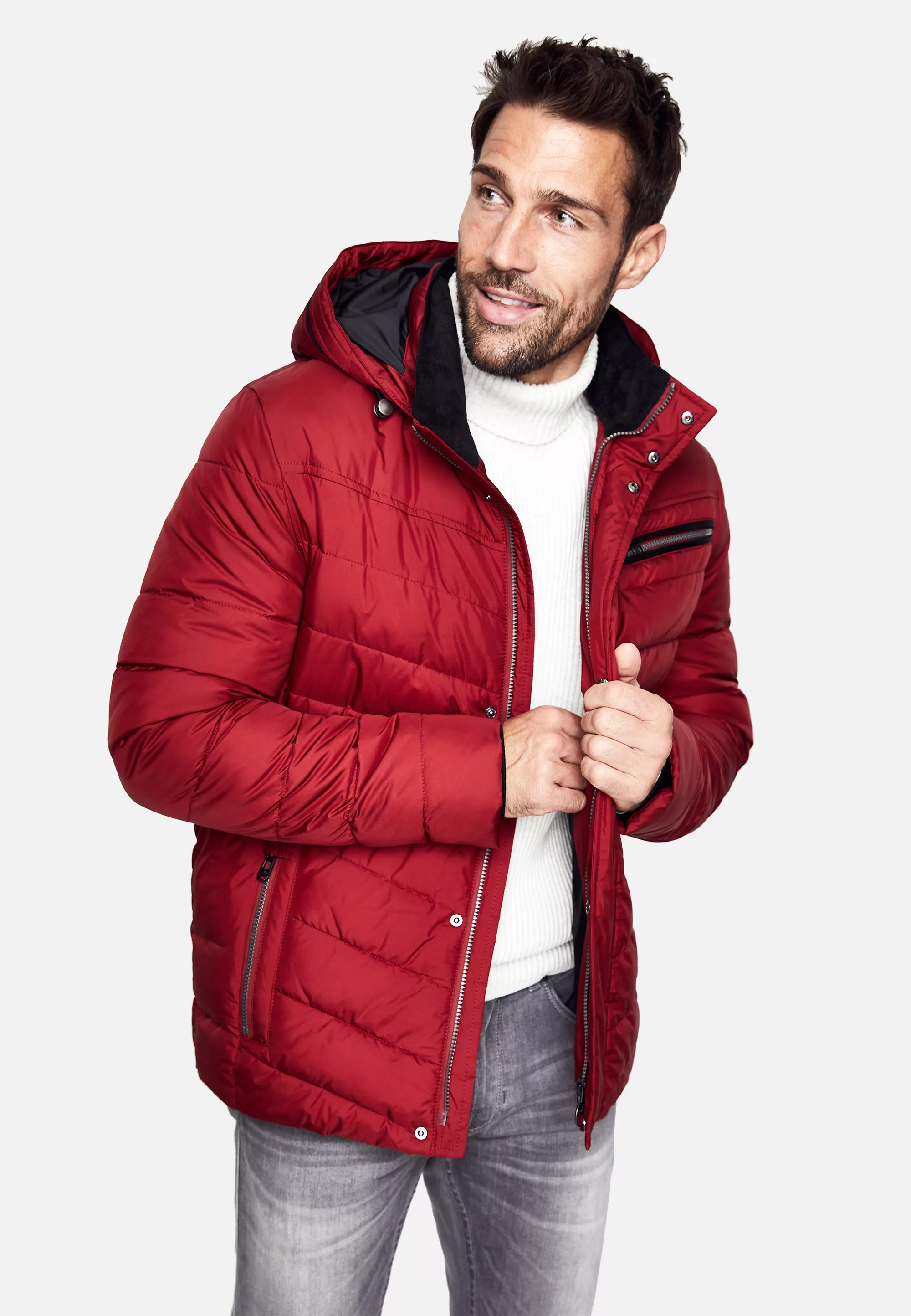 New Canadian Steppjacke "Stepp-Jacke", mit abnehmbarer Kapuze günstig online kaufen