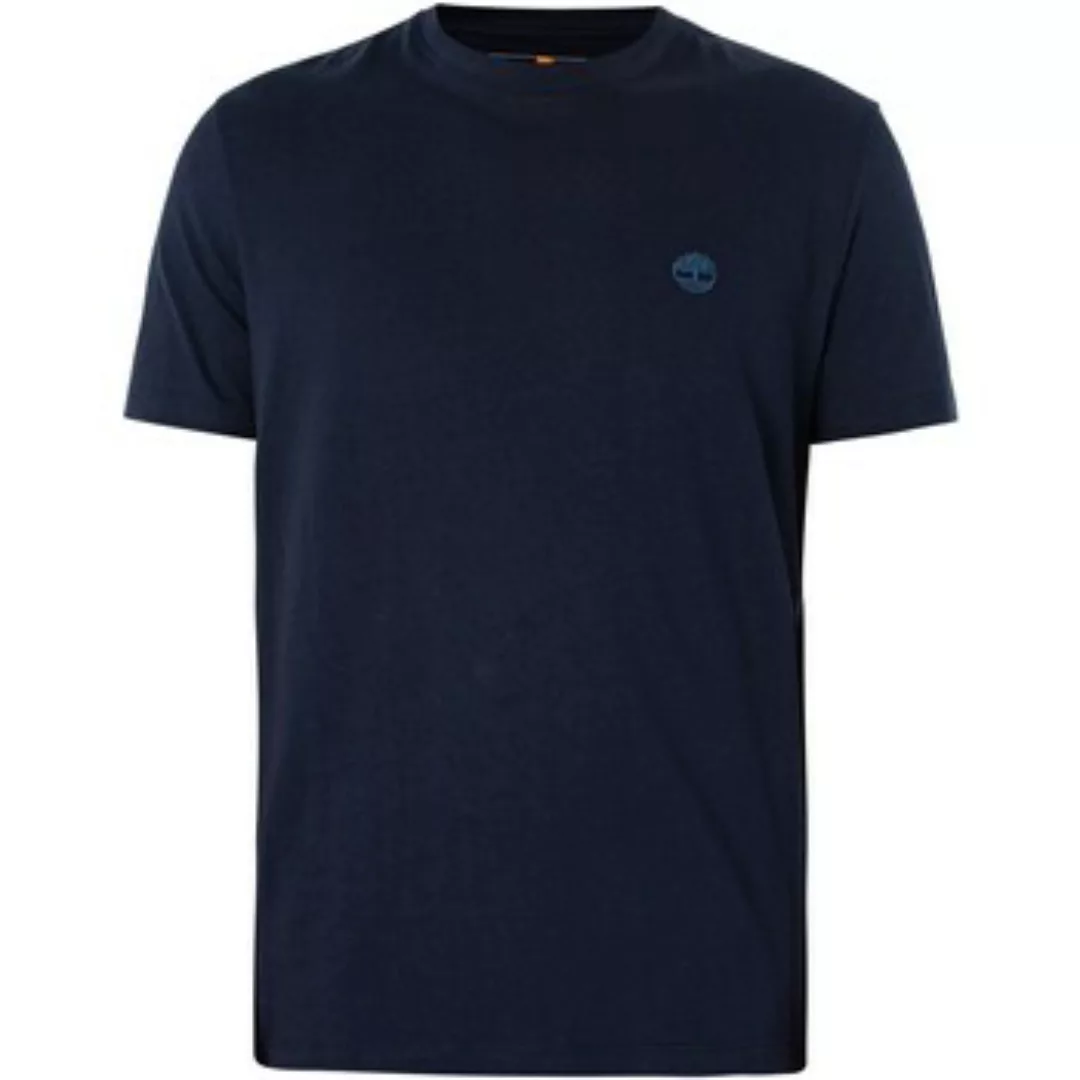 Timberland  T-Shirt Slim Fit T-Shirt mit gesticktem Logo günstig online kaufen