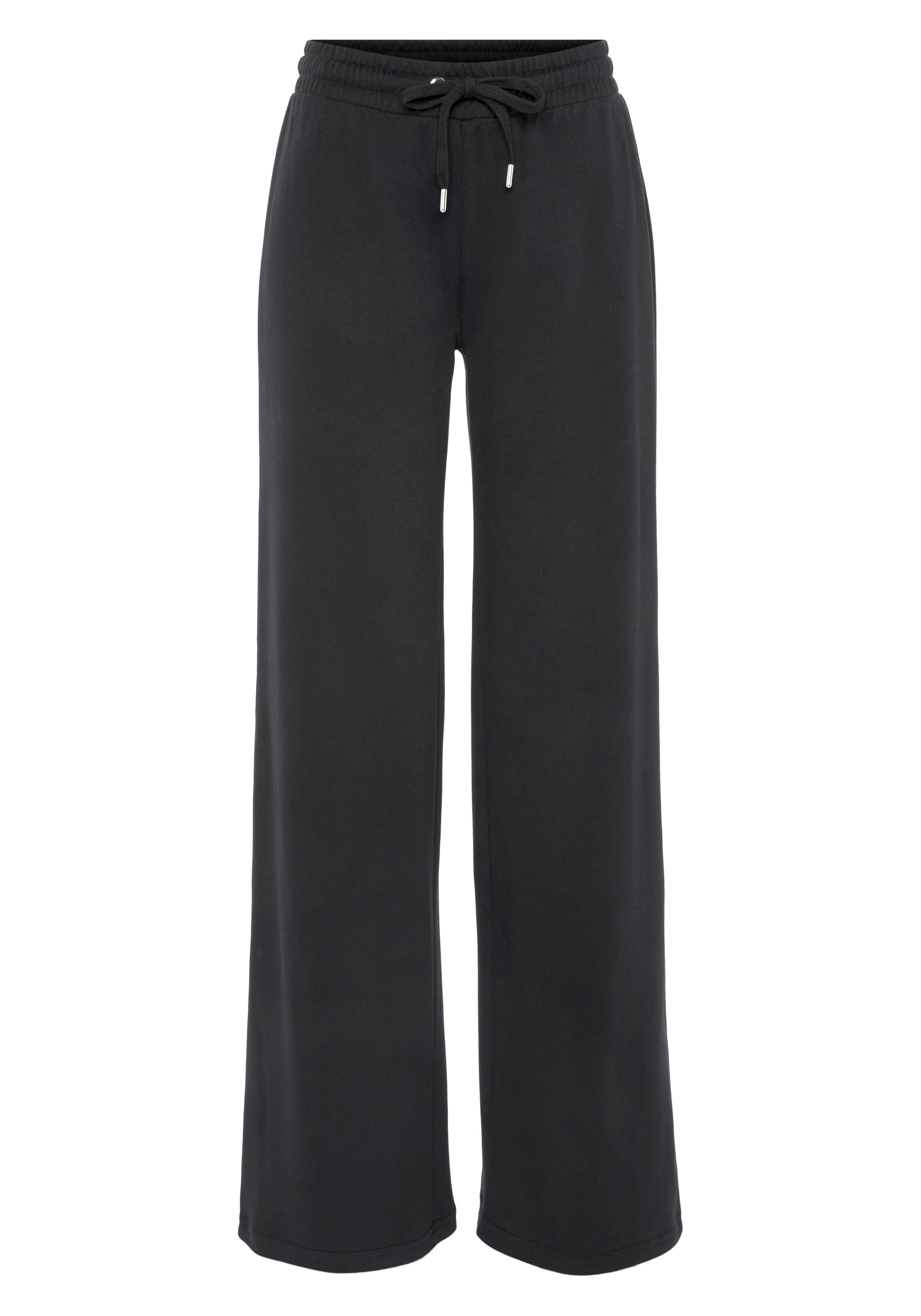 LASCANA Sweathose, mit ausgestelltem Bein, Loungewear günstig online kaufen