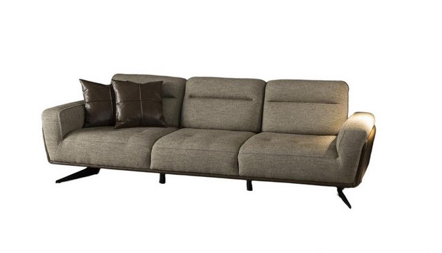 JVmoebel 4-Sitzer Gemütliche Couch 260cm Big Sofa Couchen Stoffsofa Wohnzim günstig online kaufen