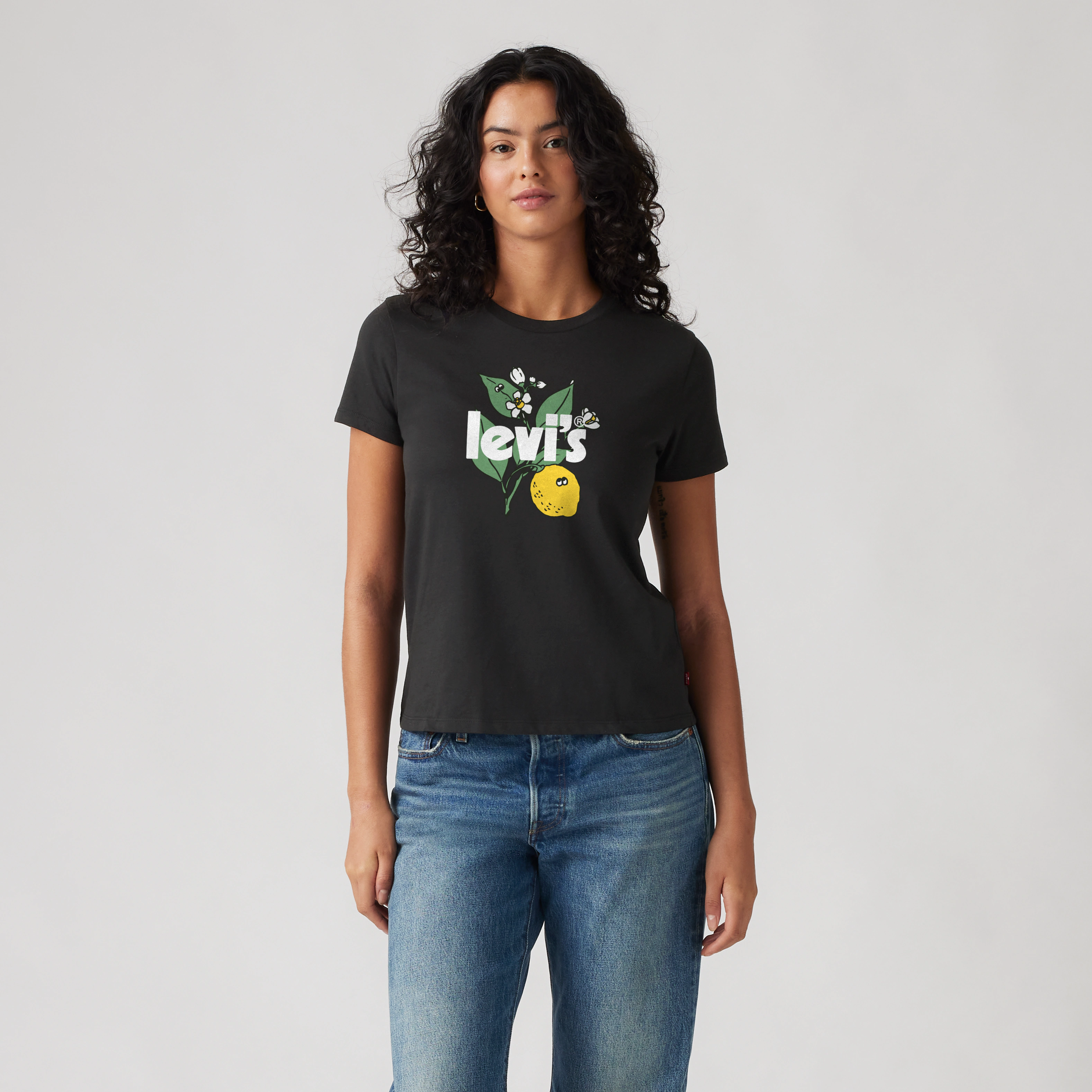 Levis T-Shirt "LSE THE PERFECT T", Baumwollqualität, taillenbedeckend günstig online kaufen