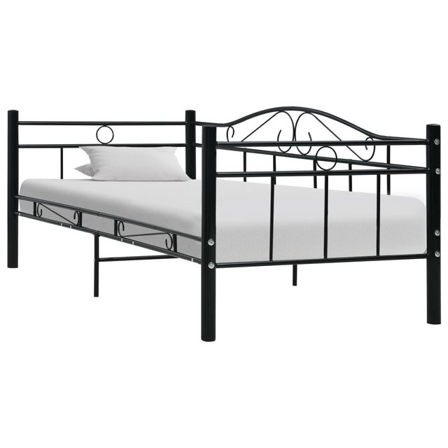 Tagesbett-rahmen Schwarz Metall 90×200 Cm günstig online kaufen