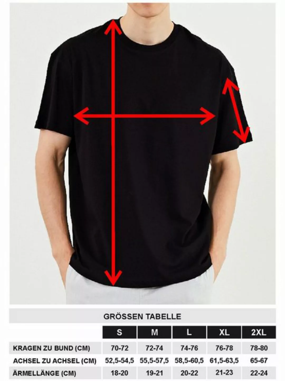 COMEOR Oversize-Shirt Herren T-Shirt: Trendige Urban Streetwear für lässige günstig online kaufen